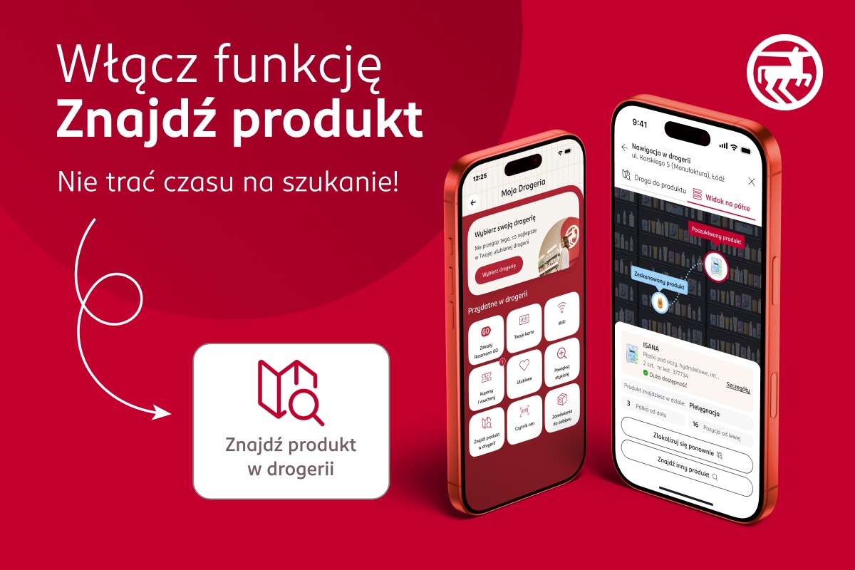 Nawigacja 2.0 w aplikacji Rossmann PL