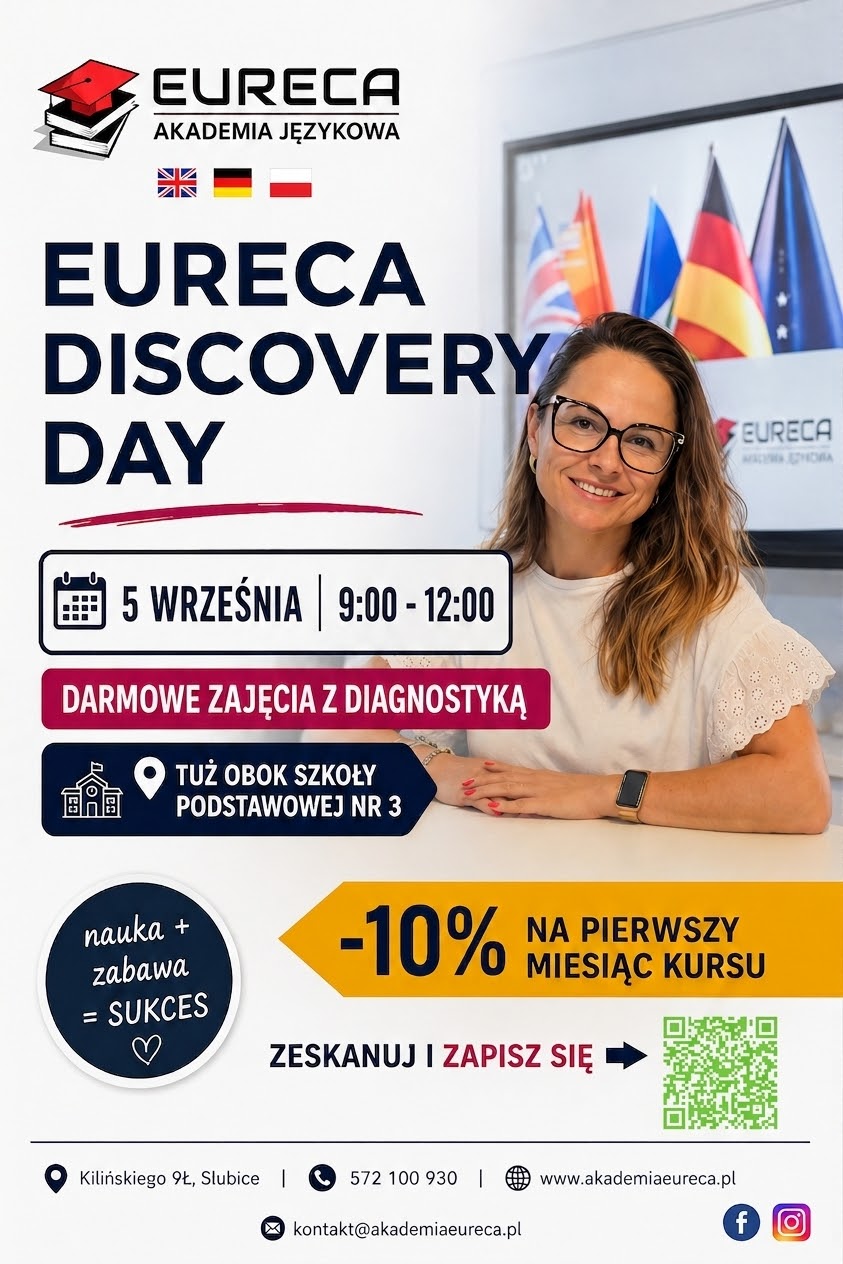 Akademia Językowa EURECA zaprasza na Discovery Day