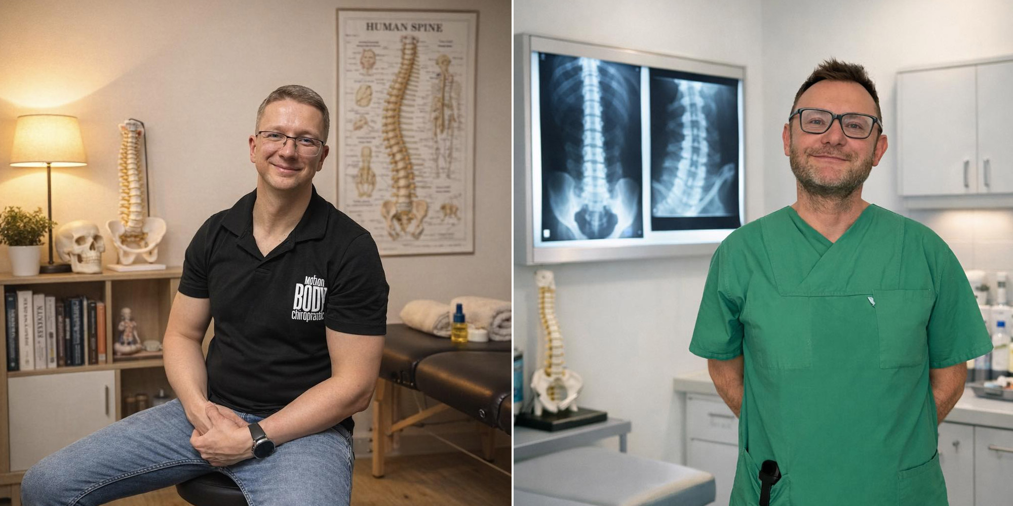 O twoje zdrowie zadbają fizjoterapeuta Zbyszko Robakowski i ortopeda Marcin Ratajczak