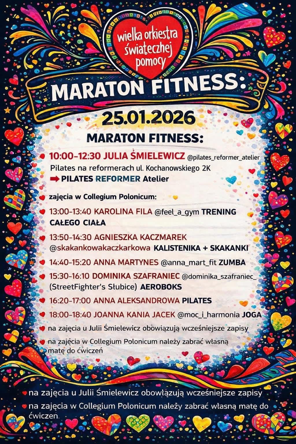 34 wosp maraton fitness