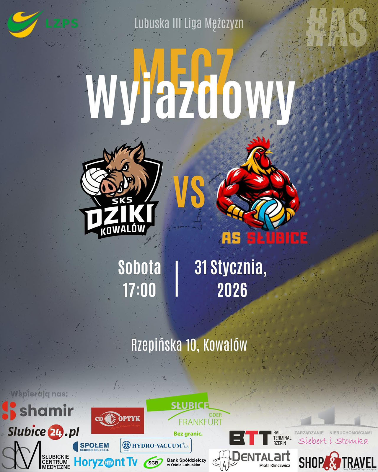 as slubice dziki kowalow plakat