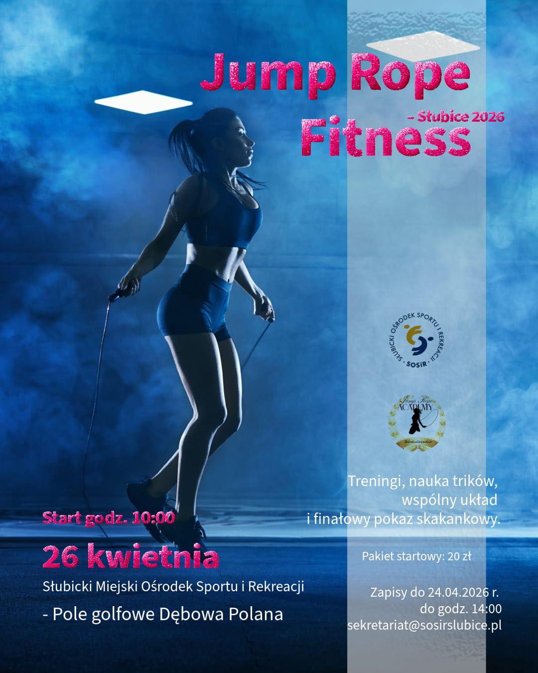 W Słubicach odbędzie się Jump Rope Fitness