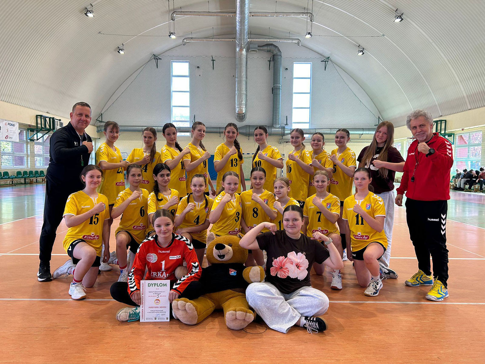 Zawodniczki SP1 awansowały do finału Lubuskiej Olimpiady Młodzieży w ramach Igrzysk Dzieci 