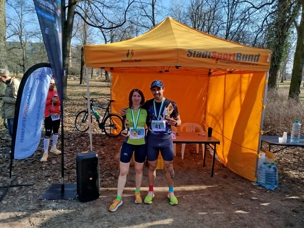 Mariola Schleer i Iwan Stoianow zwyciężyli w pierwszym Biegu Parkowym