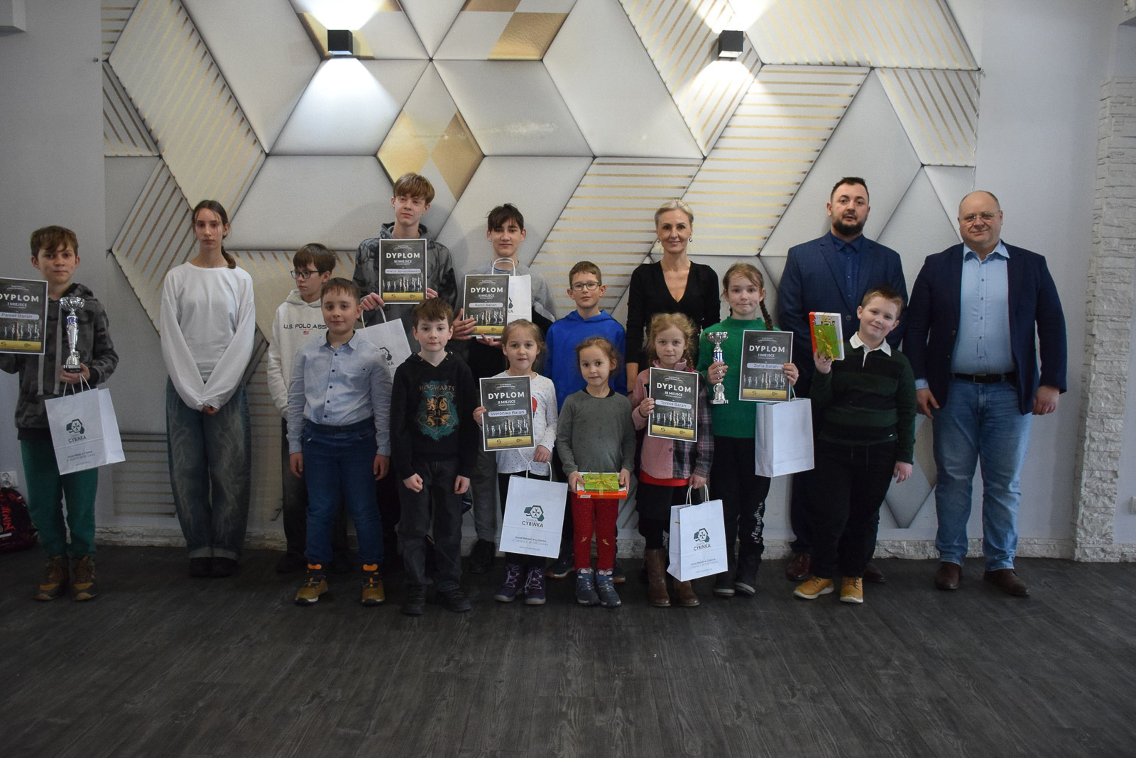 W Cybince rozegrano turniej szachowy dla dzieci i młodzieży