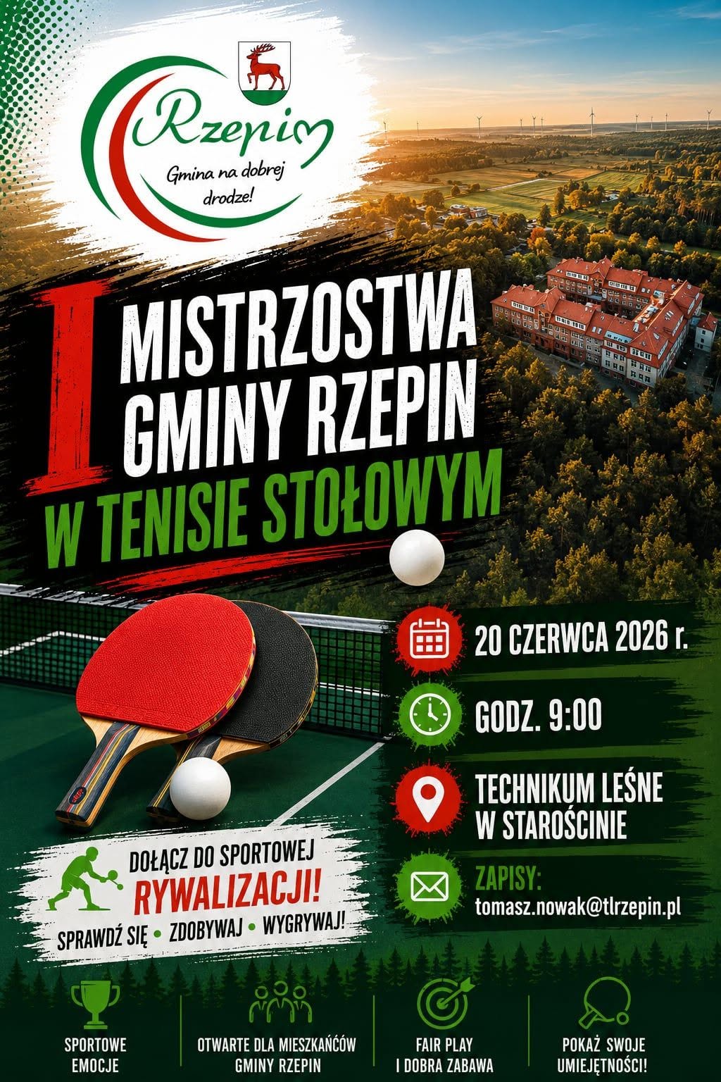 tenis stolowy rzepin