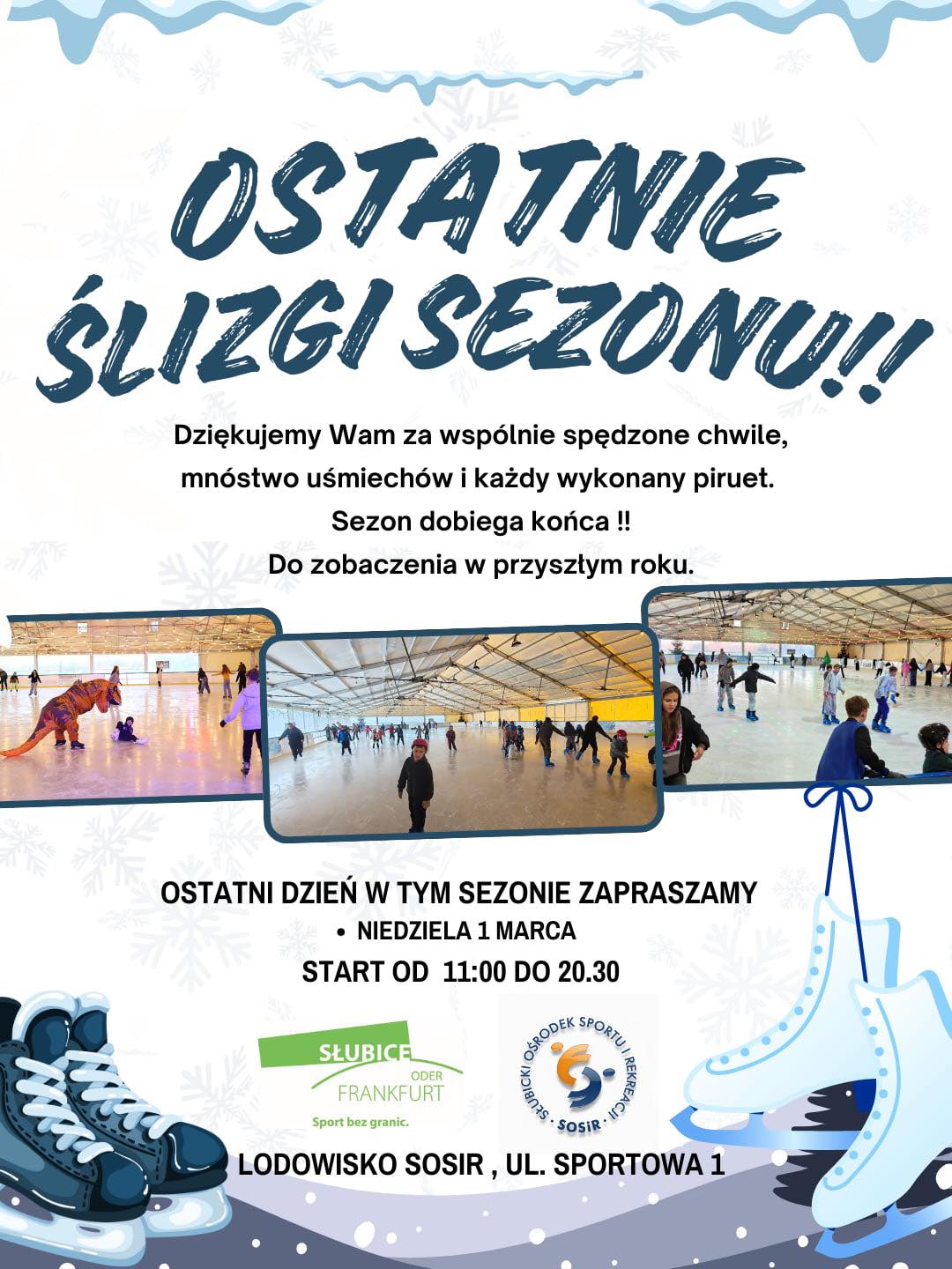 zamkniecie lodowiska