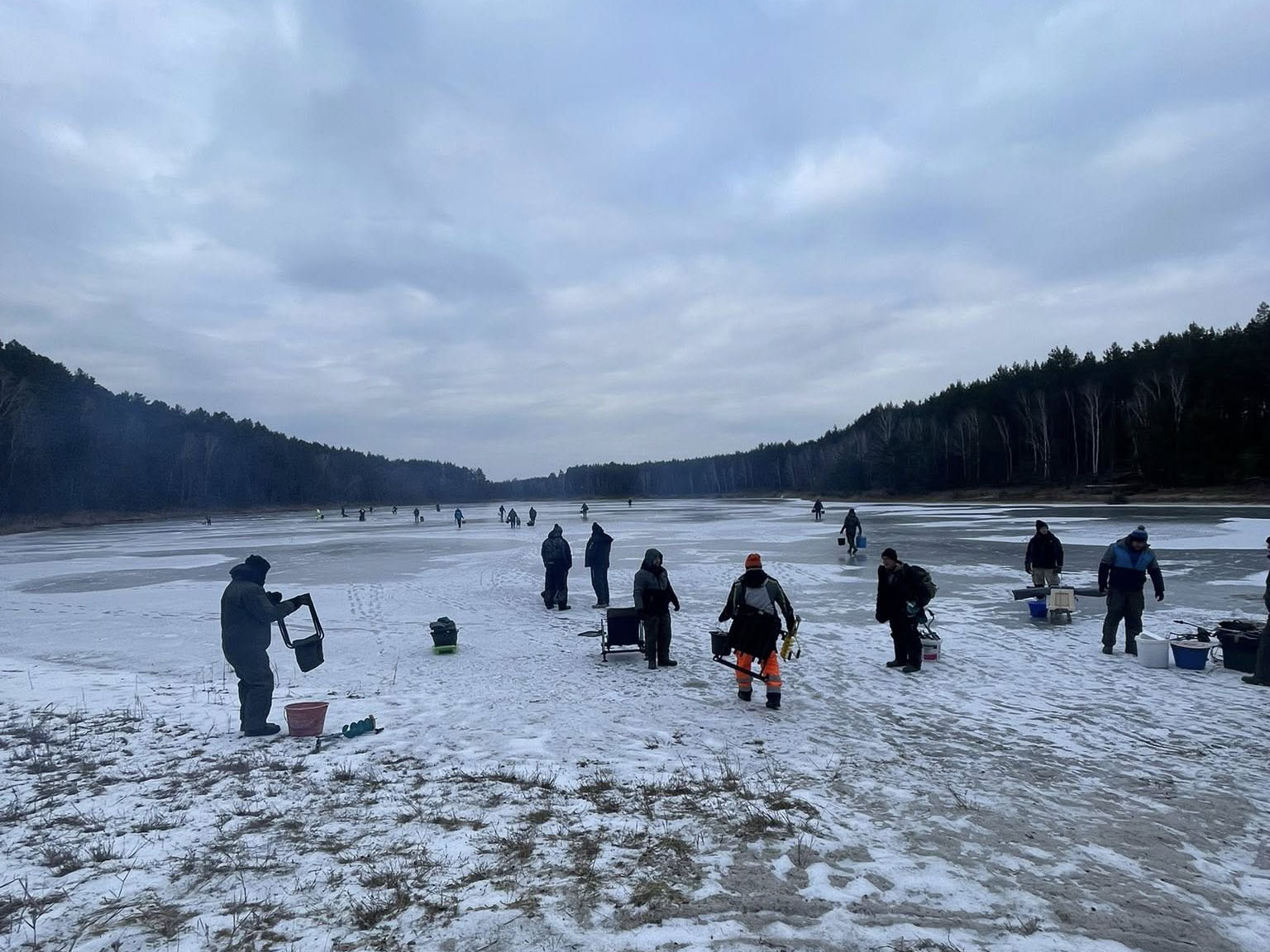 Koło PZW nr 2 zaprasza na zawody podlodowe na jeziorze Głębiniec
