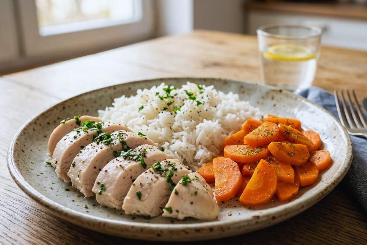 obiad na diecie lekkostrawnej